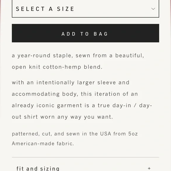 Imogene + Willie the long sleeve raglan in vintage white, s - Picture 9 of 12